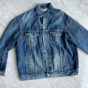Balenciaga Denim Jacket Embroidered